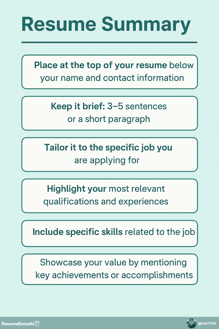 resume-summary