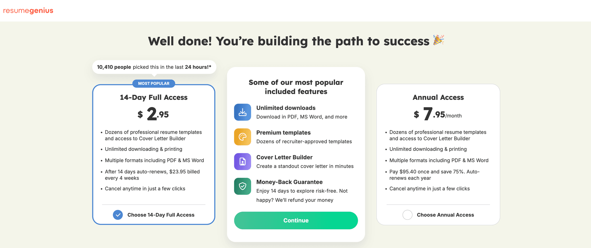 Resume Genius Alternative